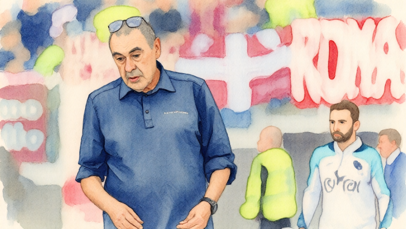 Sarri, malore dopo Lazio-Torino. Non si presenta in conferenza. Il vice Ianni: «Il finale di partita ha influito»