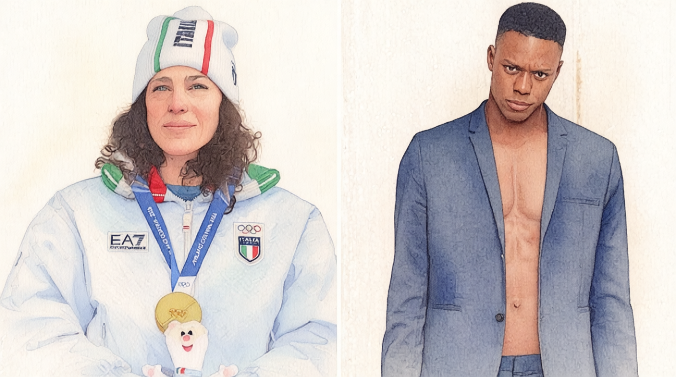 Federica Brignone's New Romance: Meet Model & Basketball Lover James Mbaye